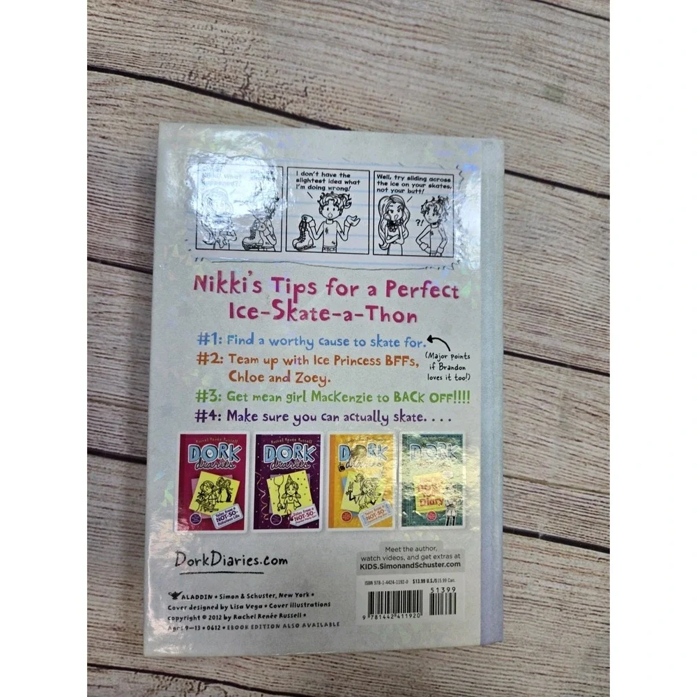 Dork Diaries 4 : Tales‎ from a Not-So-Graceful Ice Princess (Hardcover)
